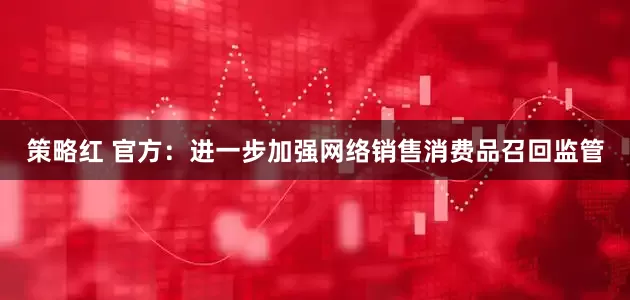 策略红 官方：进一步加强网络销售消费品召回监管