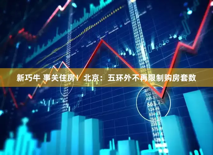 新巧牛 事关住房！北京：五环外不再限制购房套数